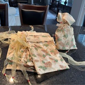 Beautiful holiday gift bags
